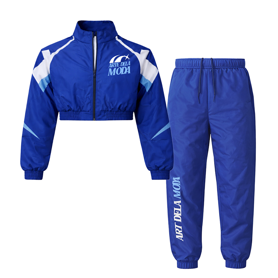 Blue Arte Dela Moda Womens Tracksuit